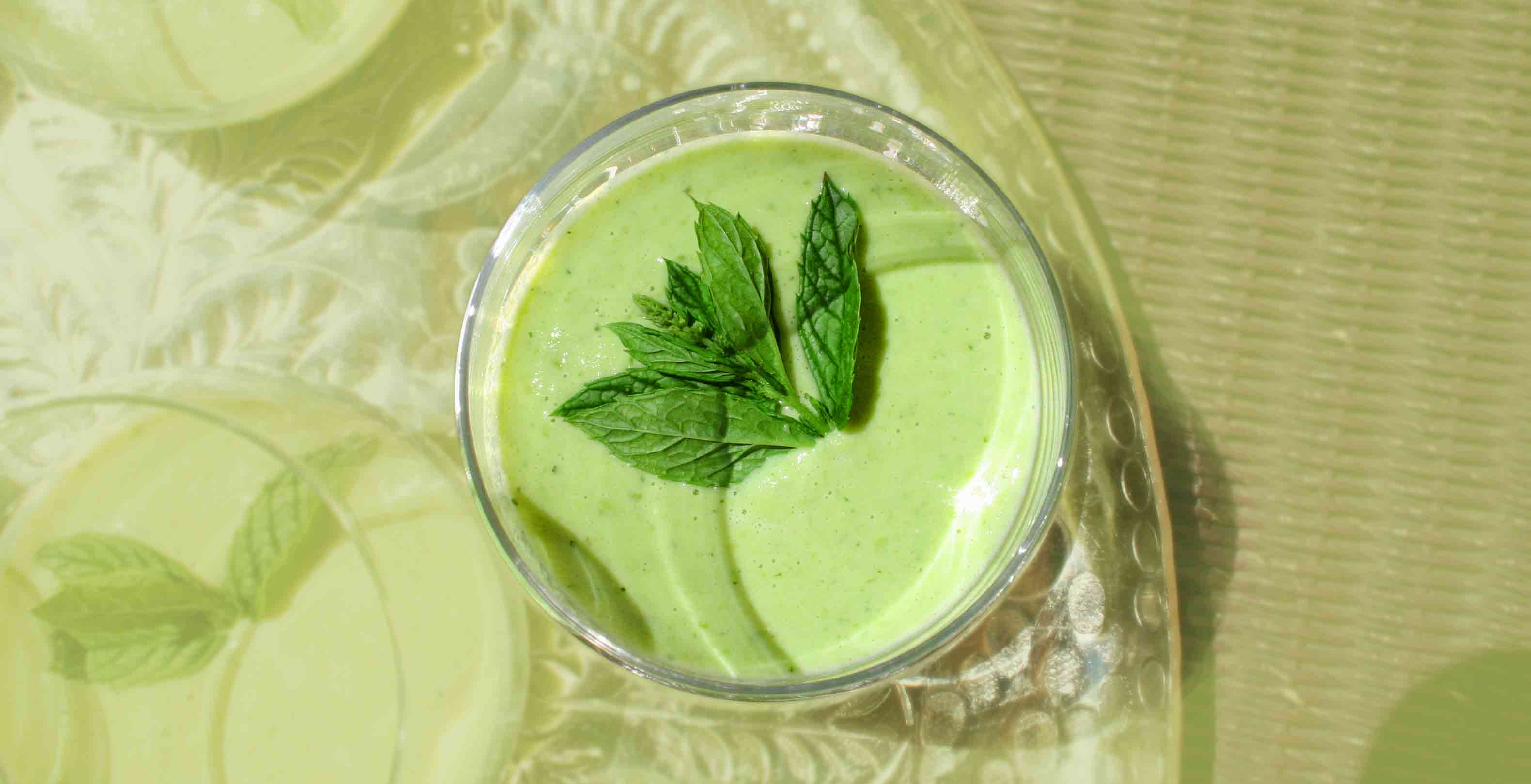 Zuckererbsen Minz Gazpacho – Ernährungscoach 4 you